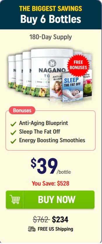 Nagano Tonic Buy 6 Bottles